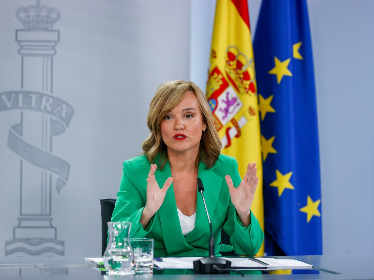Foto: La ministra de Educación y Formación Profesional, Pilar Alegría. (EFE/Javier Lizón)