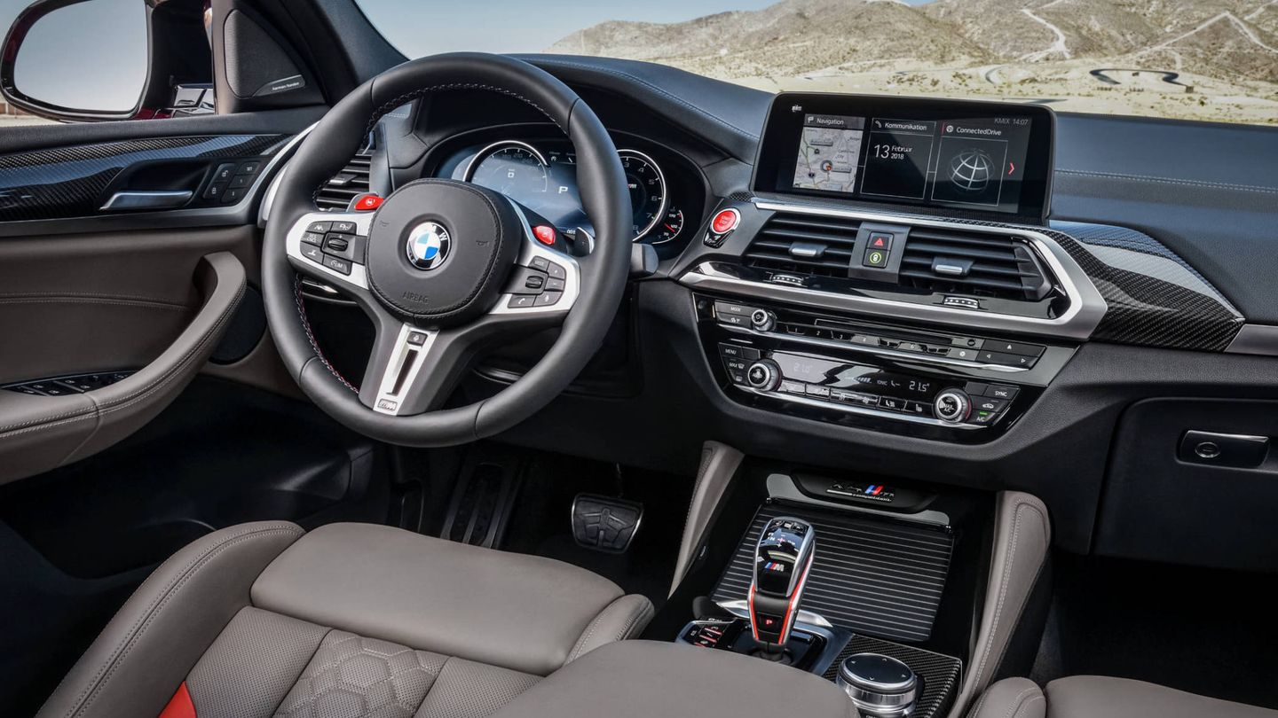 Interior del BMW X4 M.