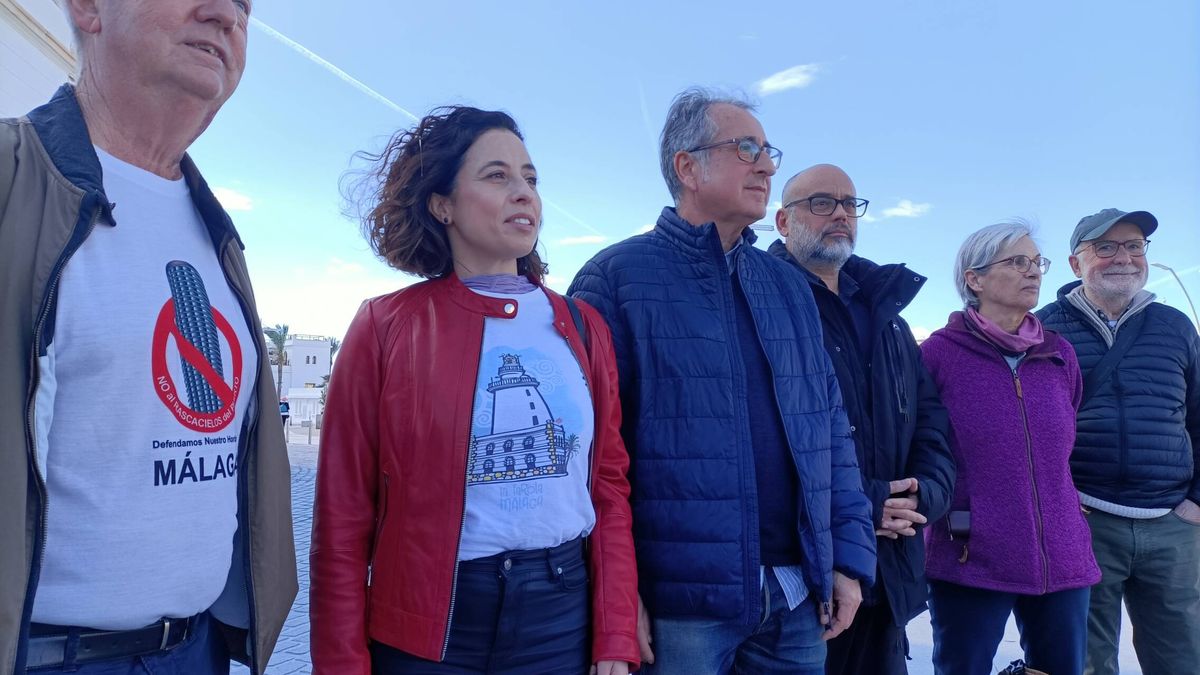 La esperanza del 'crowdfunding' para frenar en los tribunales el rascacielos catarí en el puerto de Málaga