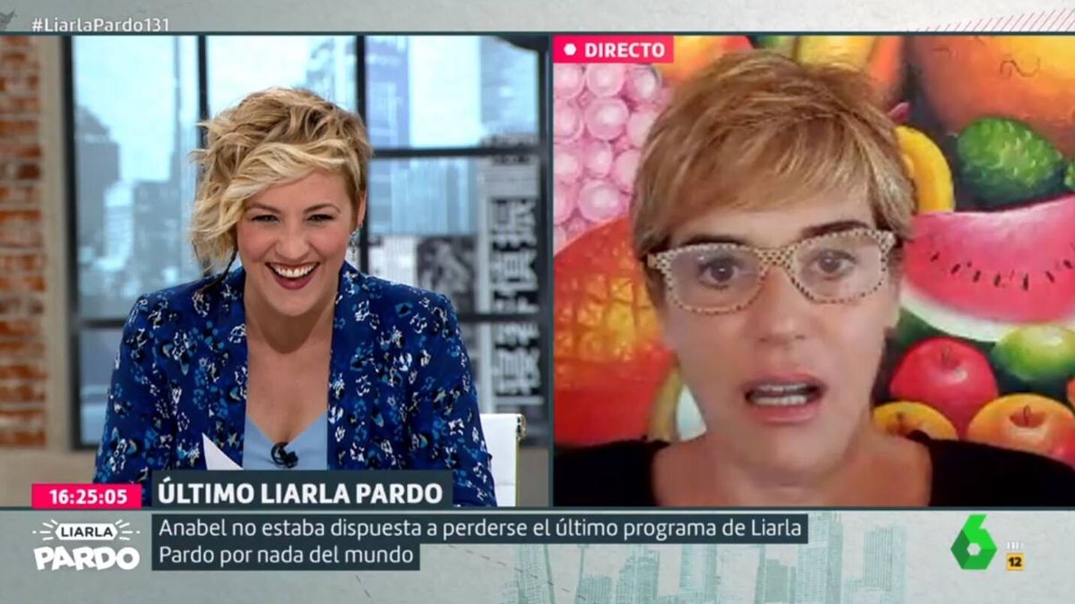 Cristina Pardo se emociona con el mensaje de despedida de Anabel Alonso