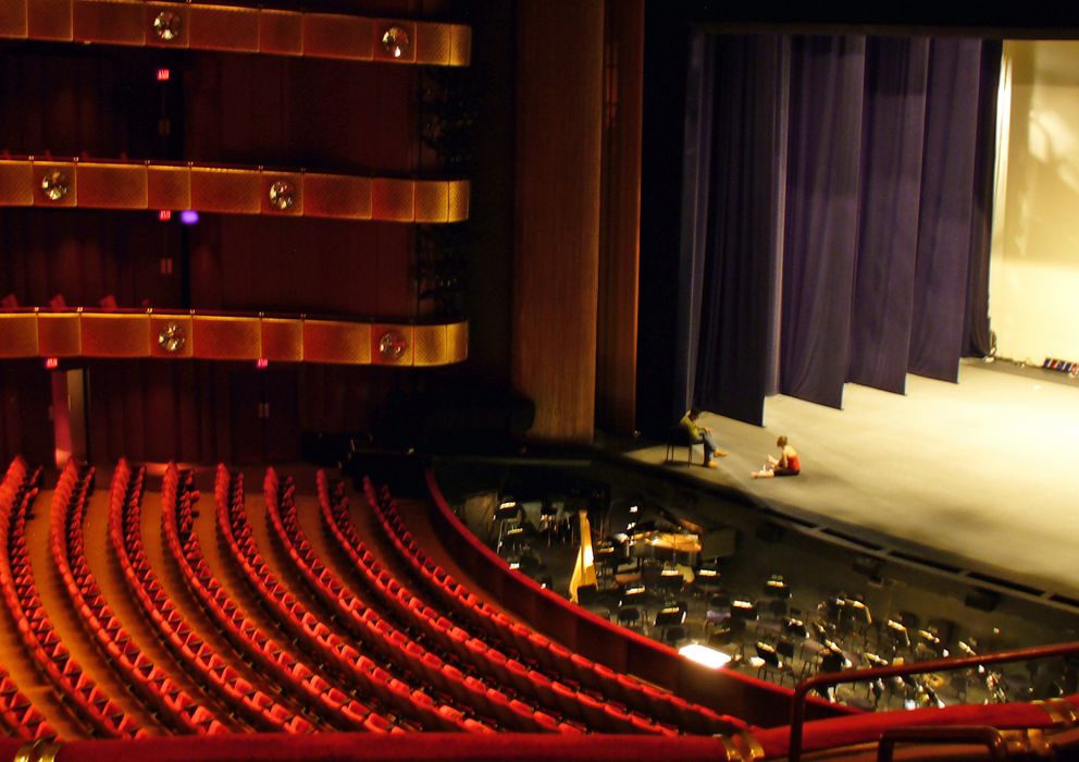 Foto: La Ópera de Nueva York cierra sus puertas. 