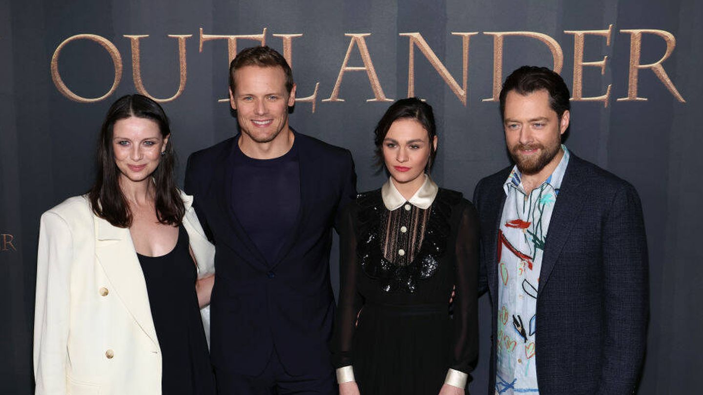 Los protagonistas de 'Outlander'. (Getty)