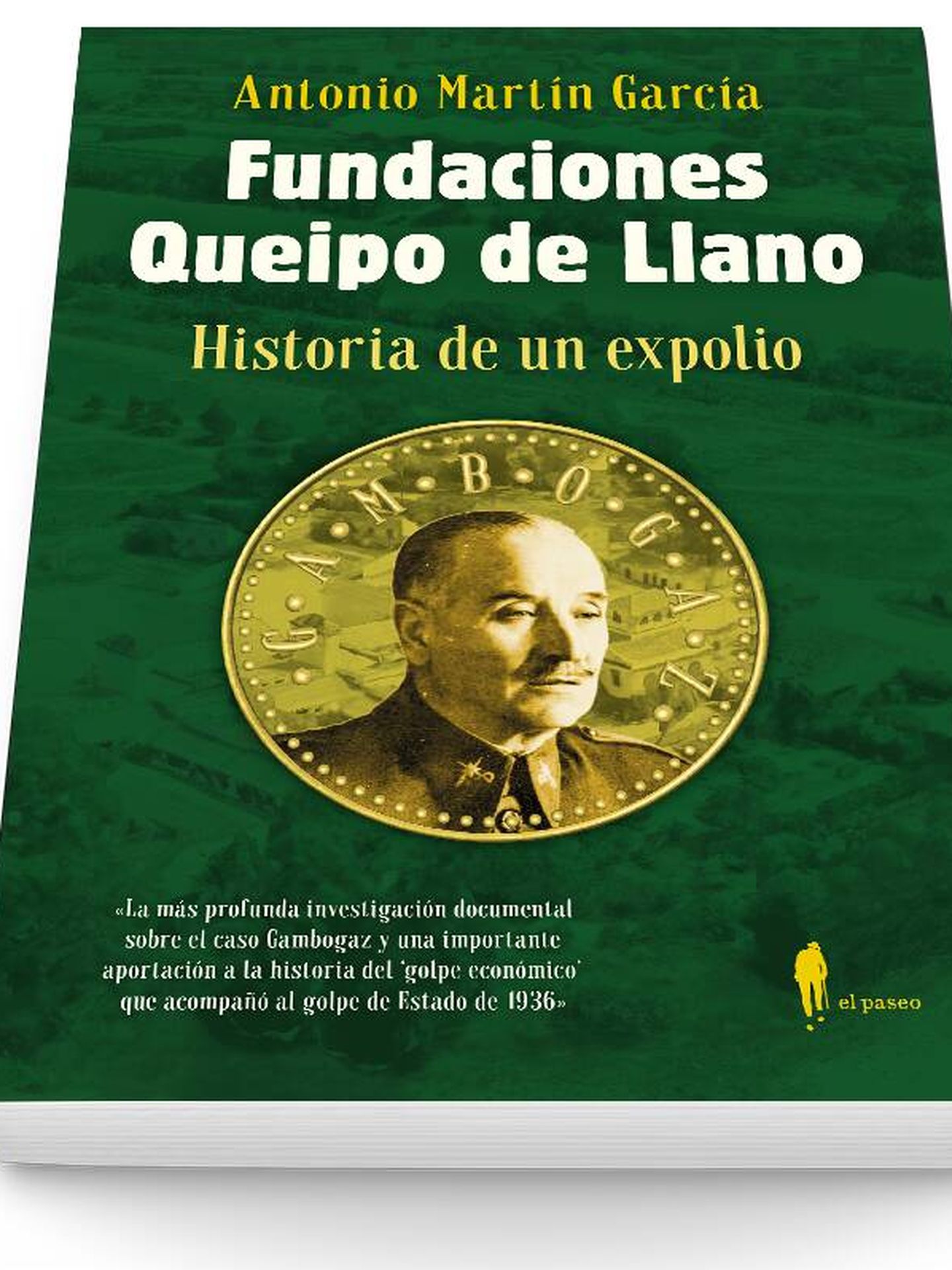 Portada de 'Historia de un expolio', de Antonio Martín García. 