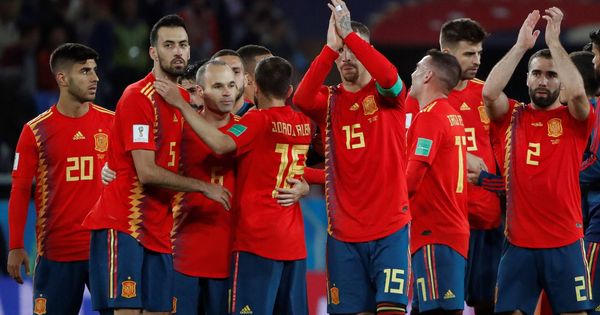 Foto: España empata ante Marruecos. (EFE)