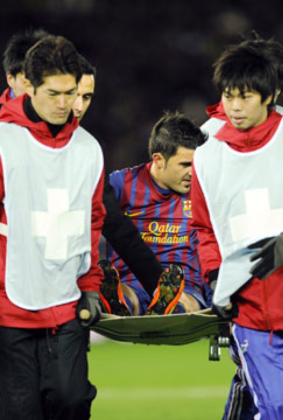 Foto: La lesión de Villa deja a Guardiola con "mal cuerpo" y al vestuario "muy tocado"