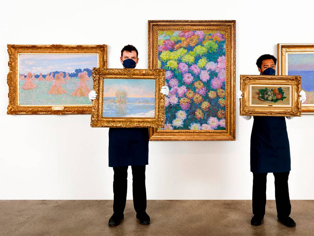 Florecer Precursor medallista Estas cinco pinturas tempranas de Monet salen a subasta por 42 millones de  euros