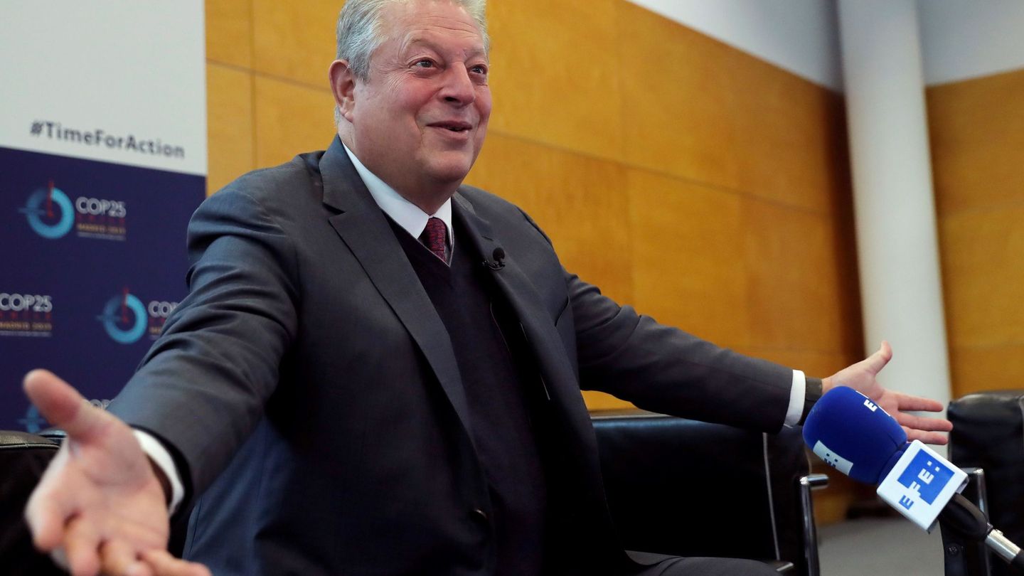 Al Gore, en Madrid. (EFE)