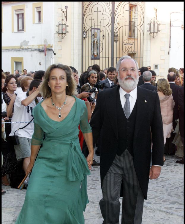Foto: Micaela Domecq y su marido, el exministro y consejero europeo Arias Cañete (Gtres)
