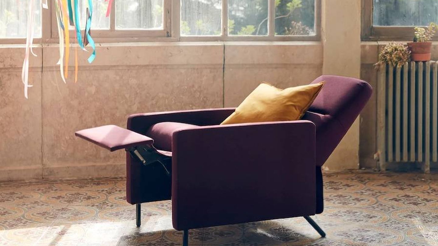 Nuevo sillón reclinable de Ikea. (Cortesía)