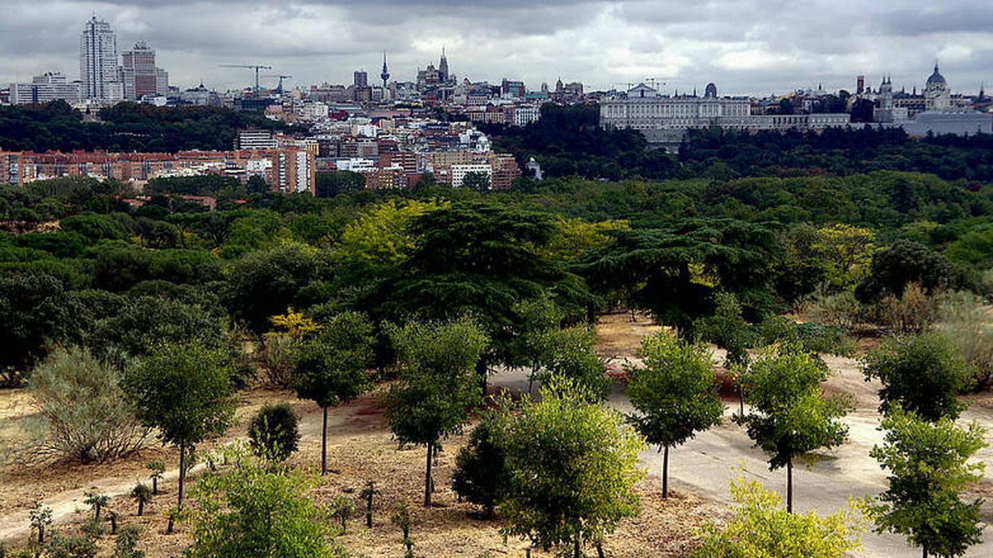 Vista de Madrid desde la Casa de Campo. (Flickr)