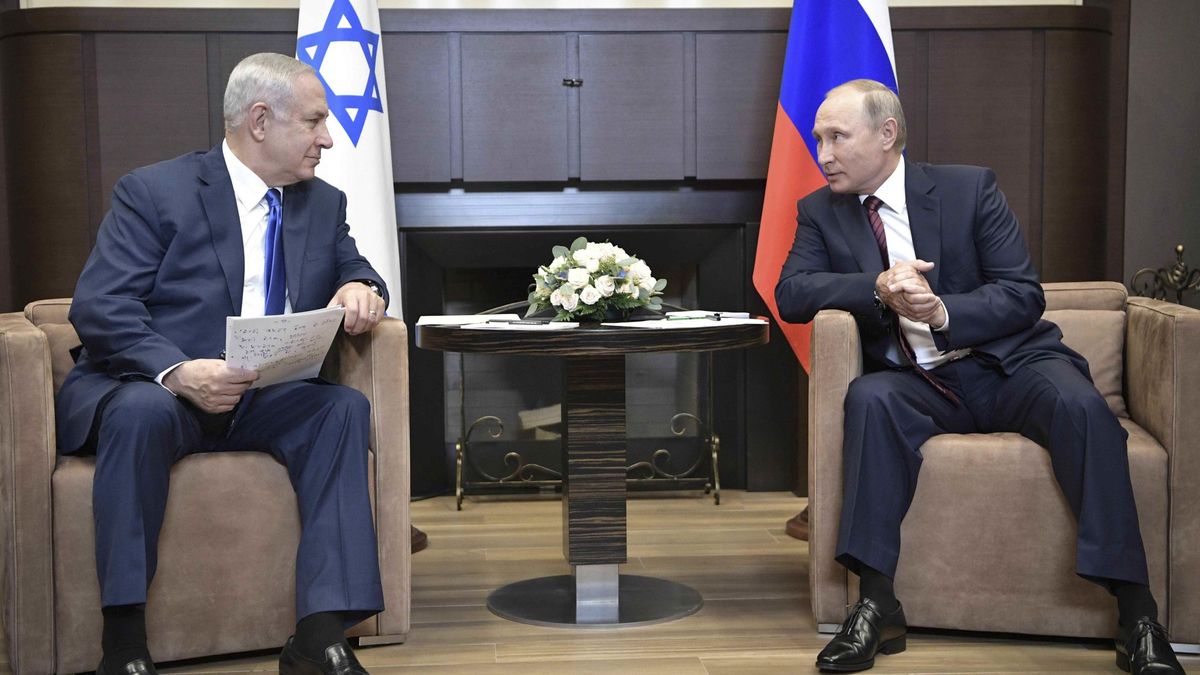 Netanyahu advierte a Putin que el fortalecimiento de Irán "amenaza al mundo"