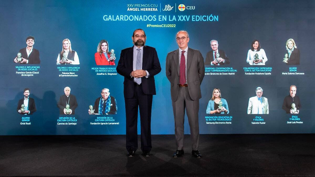 La 24ª Edición de los Premios CEU Ángel Herrera reconoce la labor social e investigadora