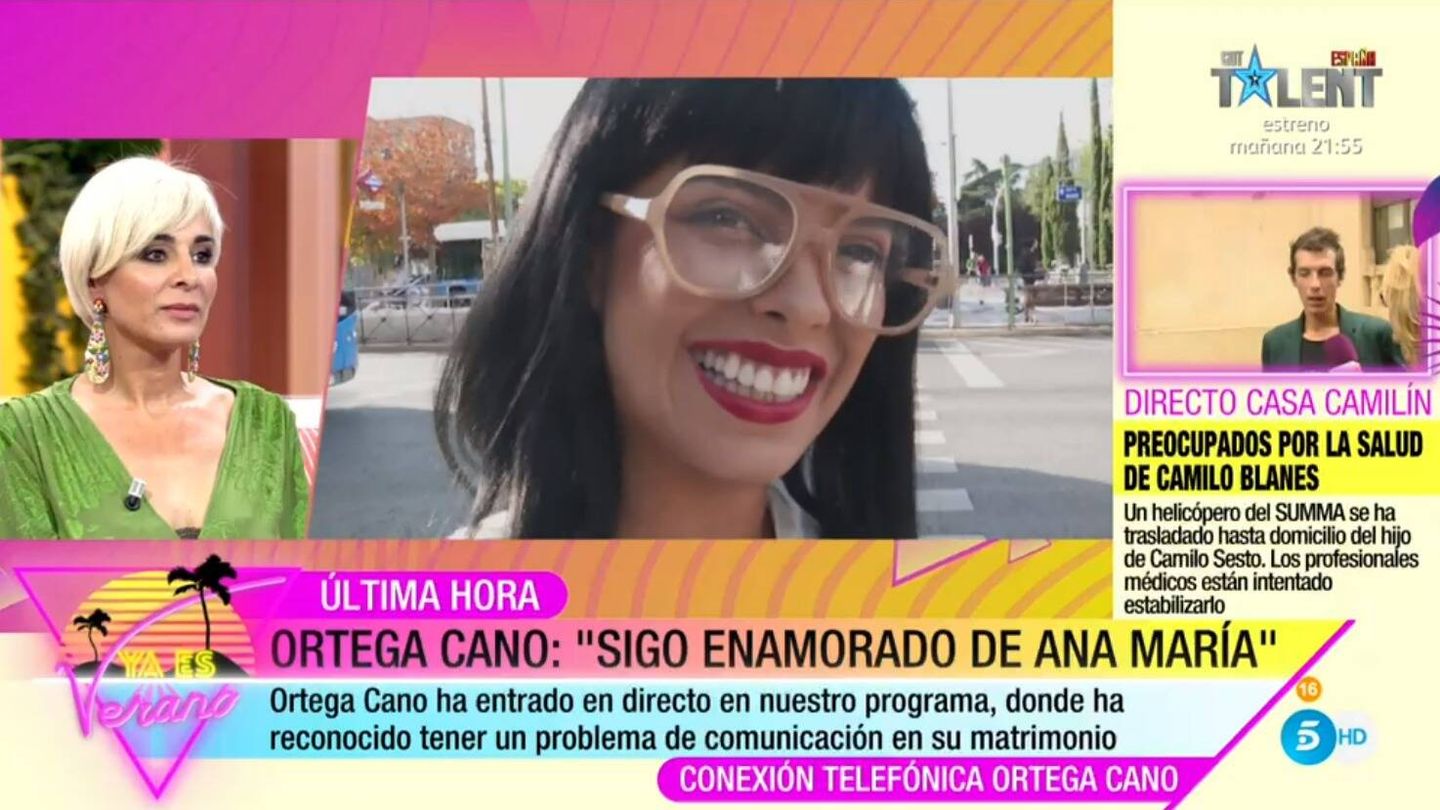 Gloria Camila Ortega en 'Ya es verano'. (Mediaset España)