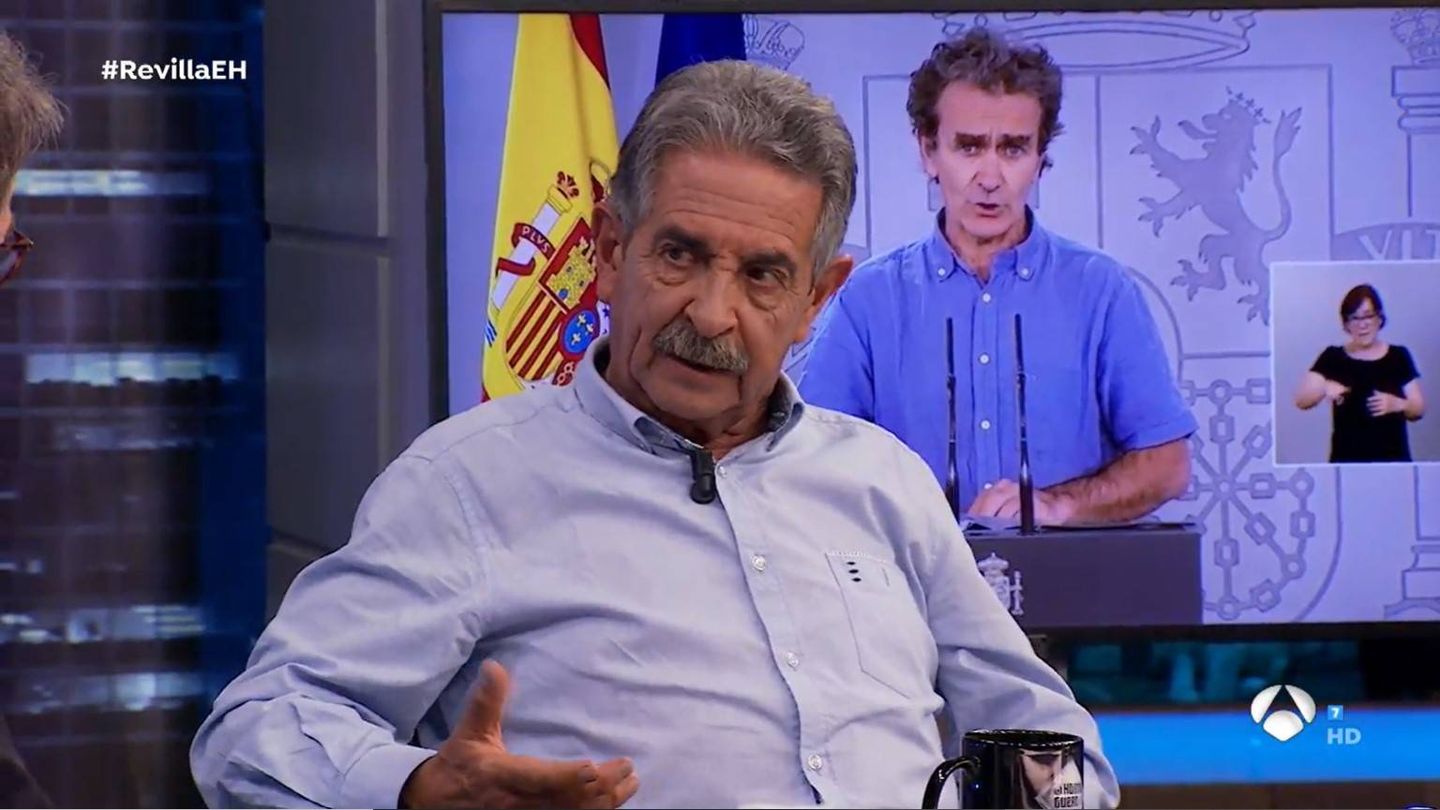 Miguel Ángel Revilla, invitado de 'El hormiguero'. (Atresmedia)