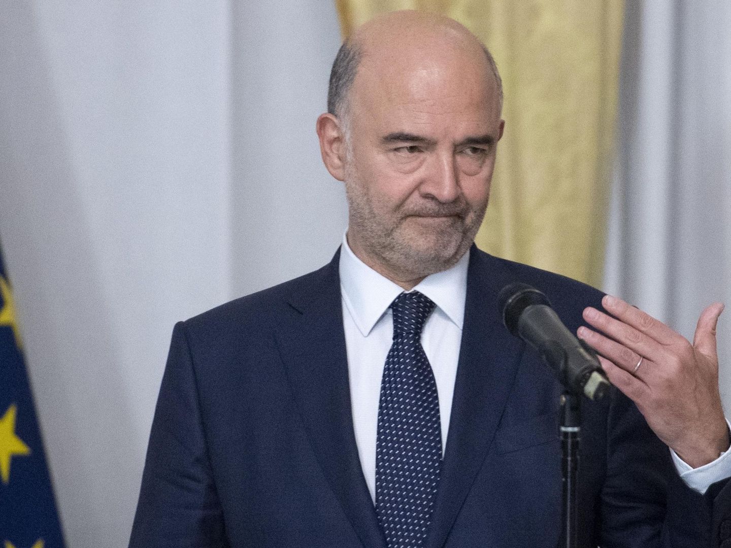 El comisario europeo de Asuntos Económicos, Pierre Moscovici. (EFE)