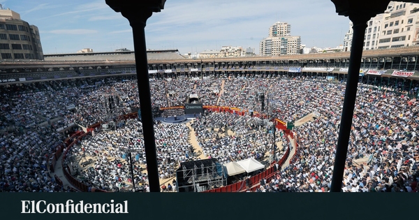 El PP duda si volver en campaña a la icónica Plaza de Toros de Valencia por el clima y el esfuerzo interno