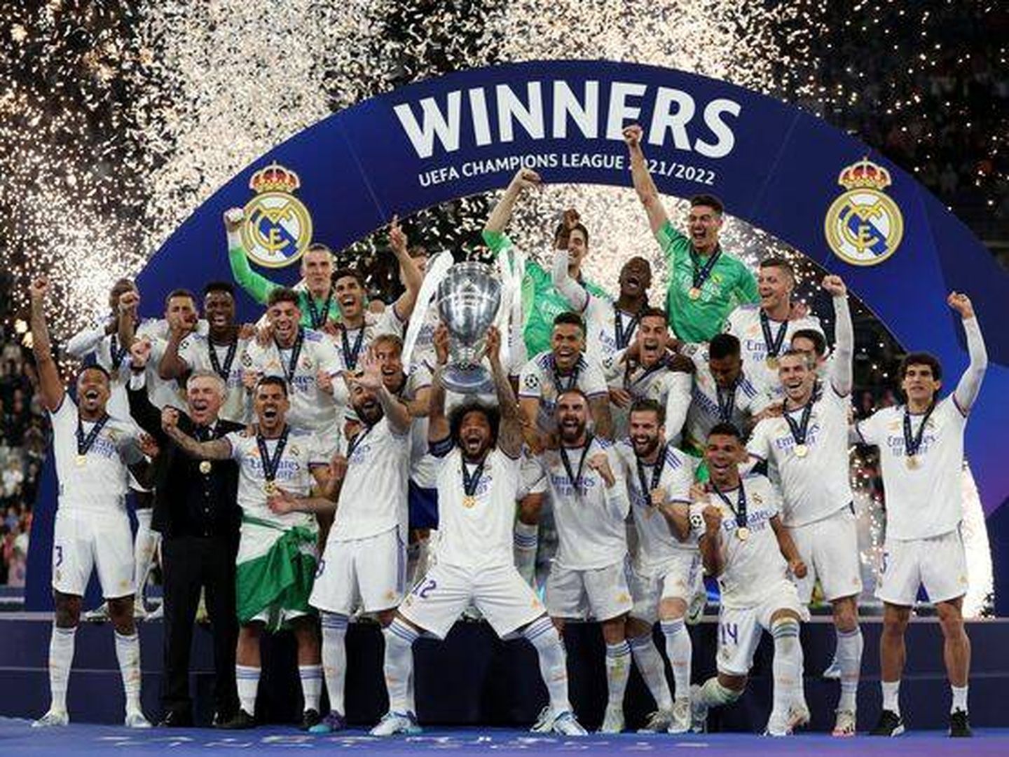El Real Madrid ganó la Champions League en 2022. (Reuters)