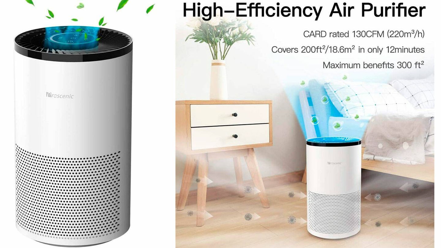Este purificador de aire compatible con Alexa vuelve a estar en oferta para  combatir la alergia antes del verano
