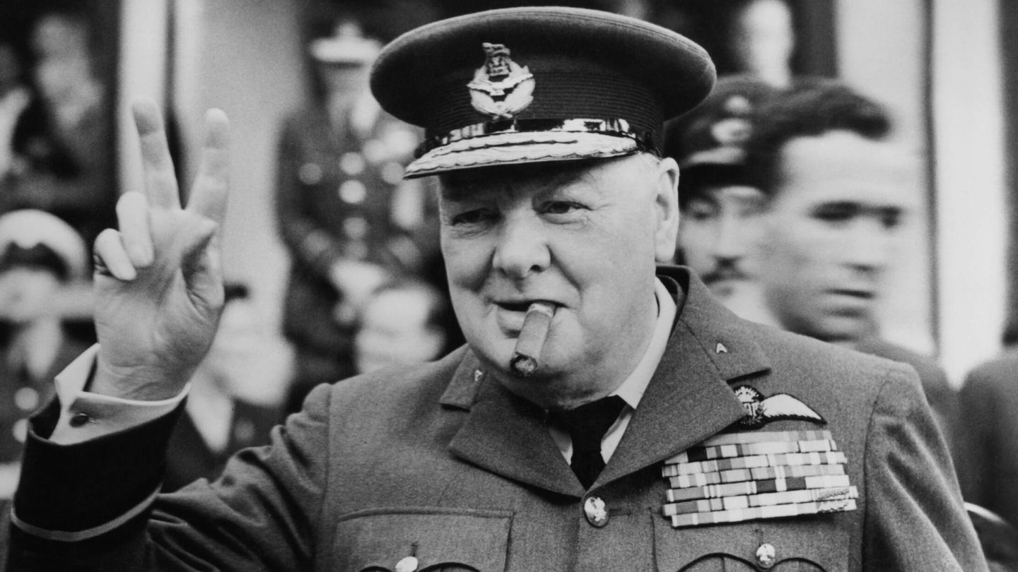 Winston Churchill. (Central Press/Hulton Archive/Getty Images)
