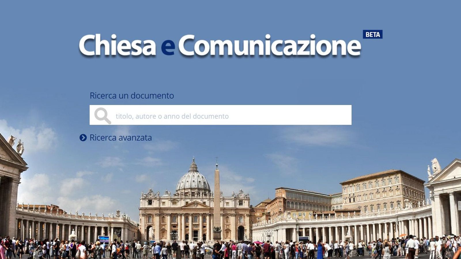 Foto: Captura de pantalla del nuevo portal del Vaticano