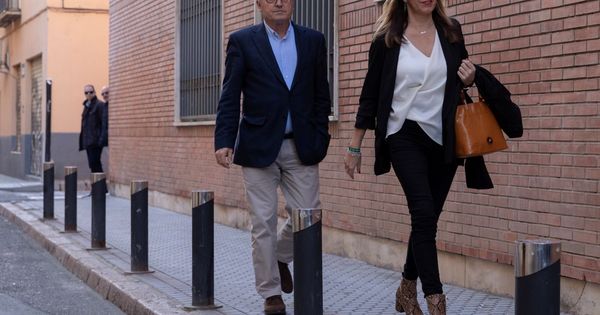 Foto: La presidenta andaluza en funciones, Susana Díaz, acompañada del secretario de Organización, Juan Cornejo. (EFE)