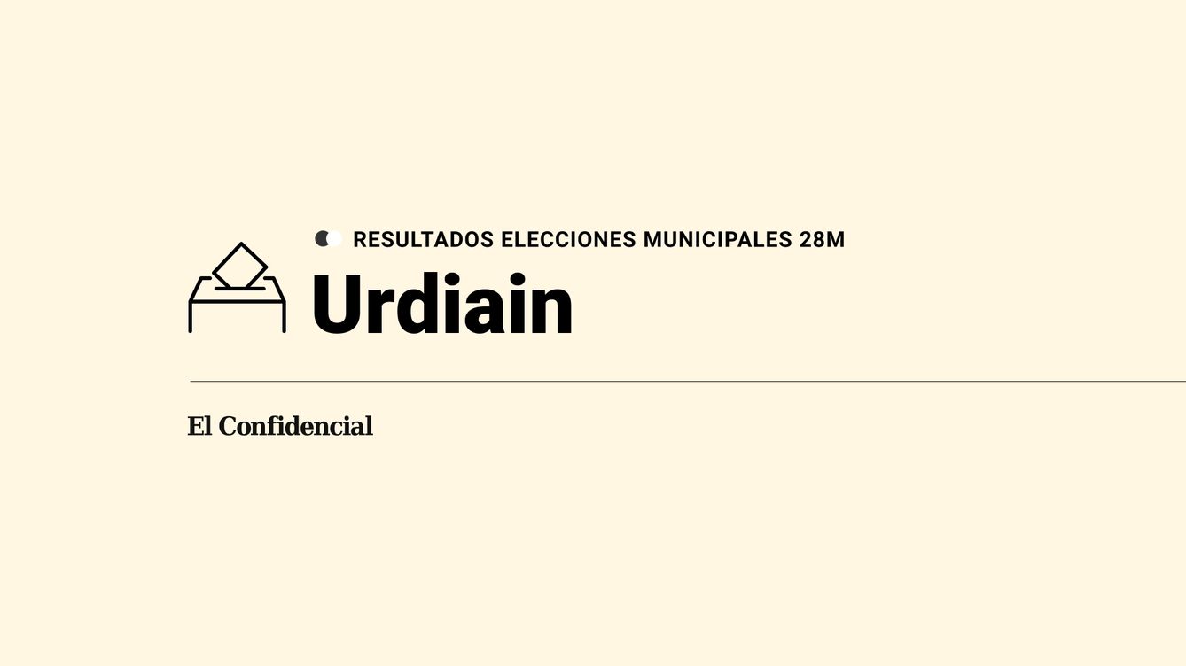 Ganador en directo y resultados en Urdiain en las elecciones municipales del 28M de 2023