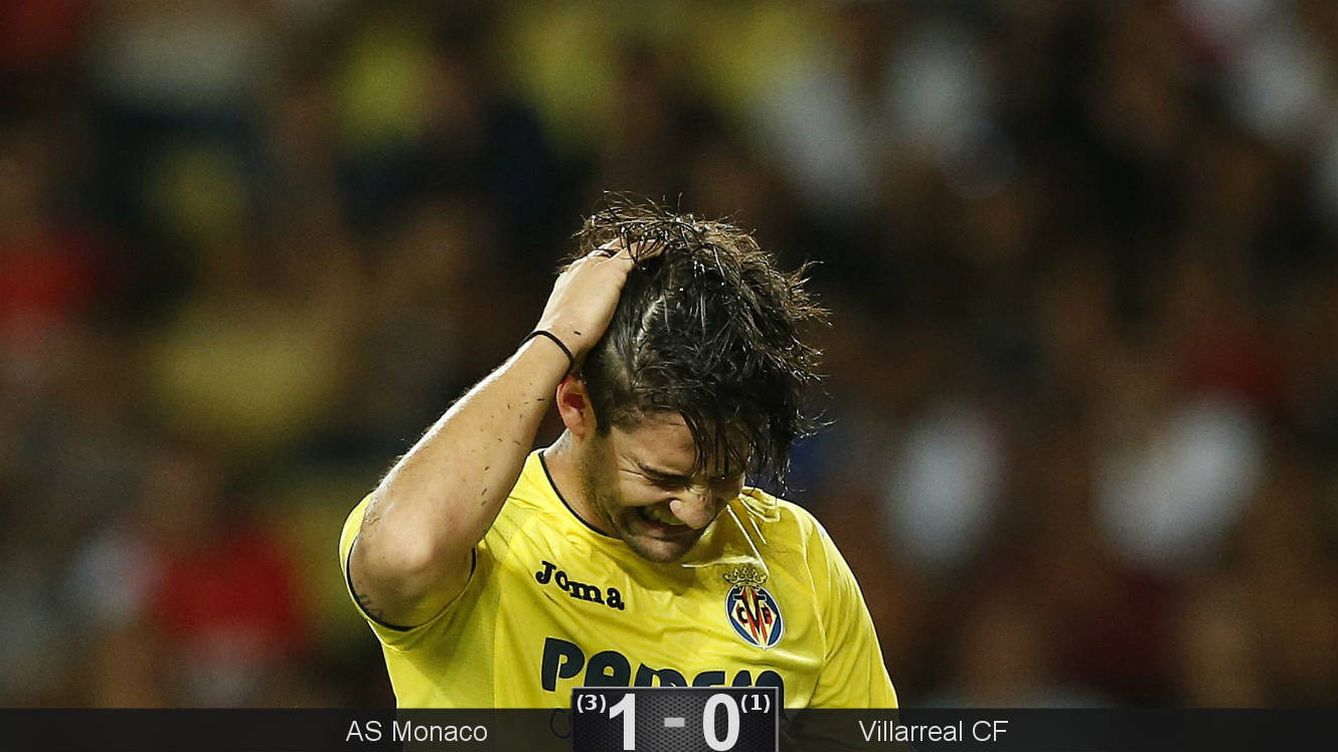 Foto: Pato no pudo volver a marcar al Monaco (Guillaume Horcajuelo/EFE).