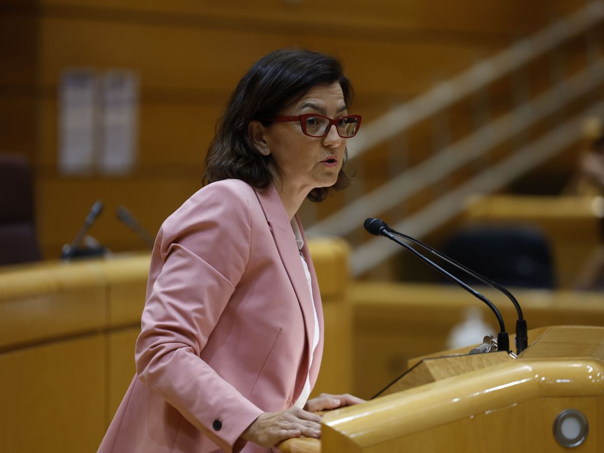 Foto: Eva Granados, portavoz del PSOE en el Senado. (EFE/Juanjo Martín)