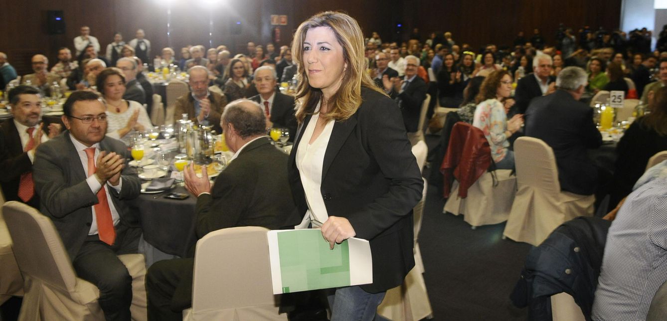 Susana Díaz parte como favorita en las encuestas (EFE)