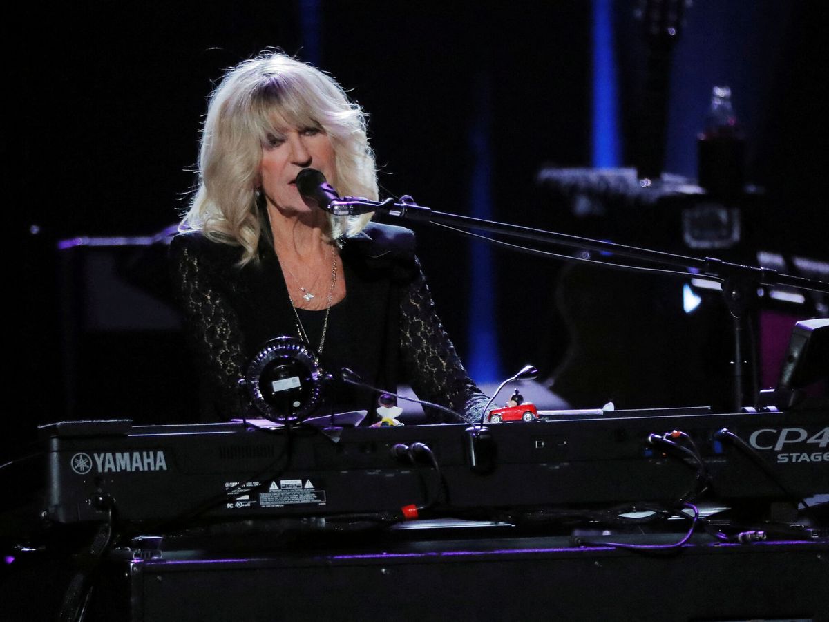 Foto: La vocalista y teclista de Fleetwood Mac, Christine McVie. (Reuters/Andrew Kelly)