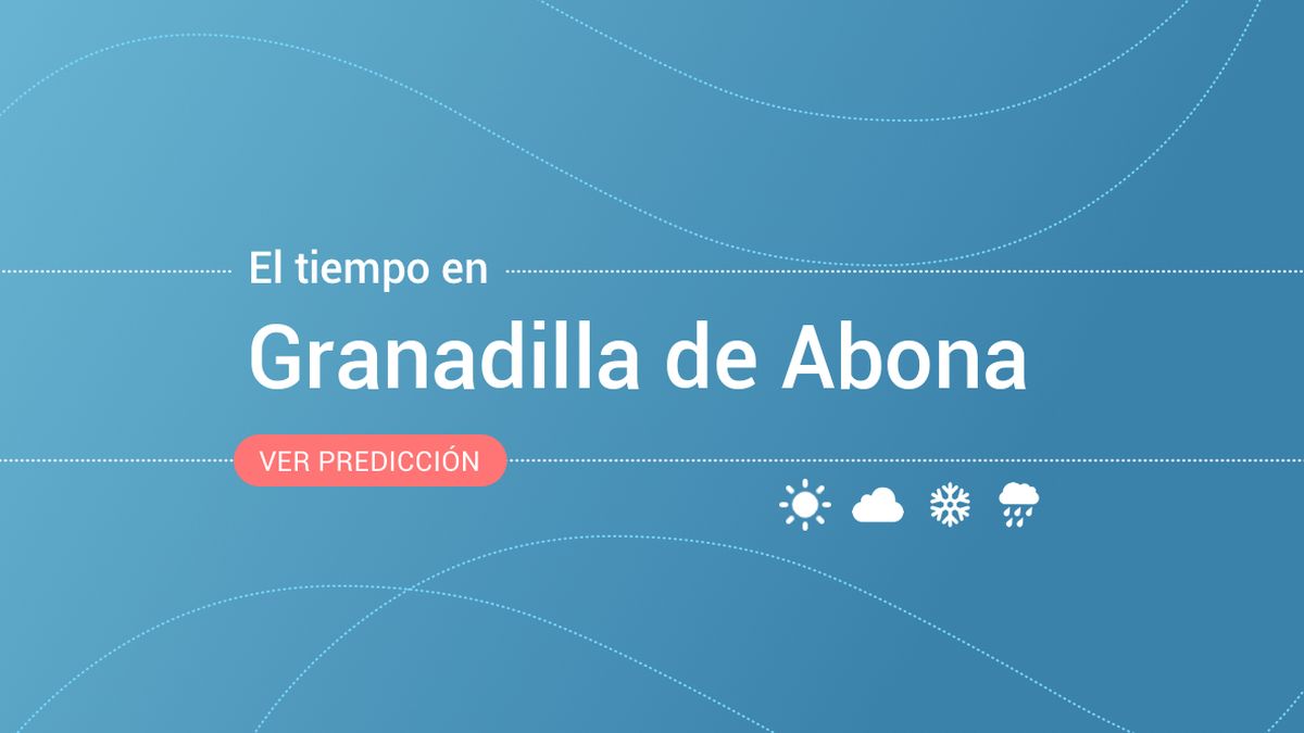 El tiempo en Granadilla de Abona: previsión meteorológica de hoy, miércoles 13 de noviembre