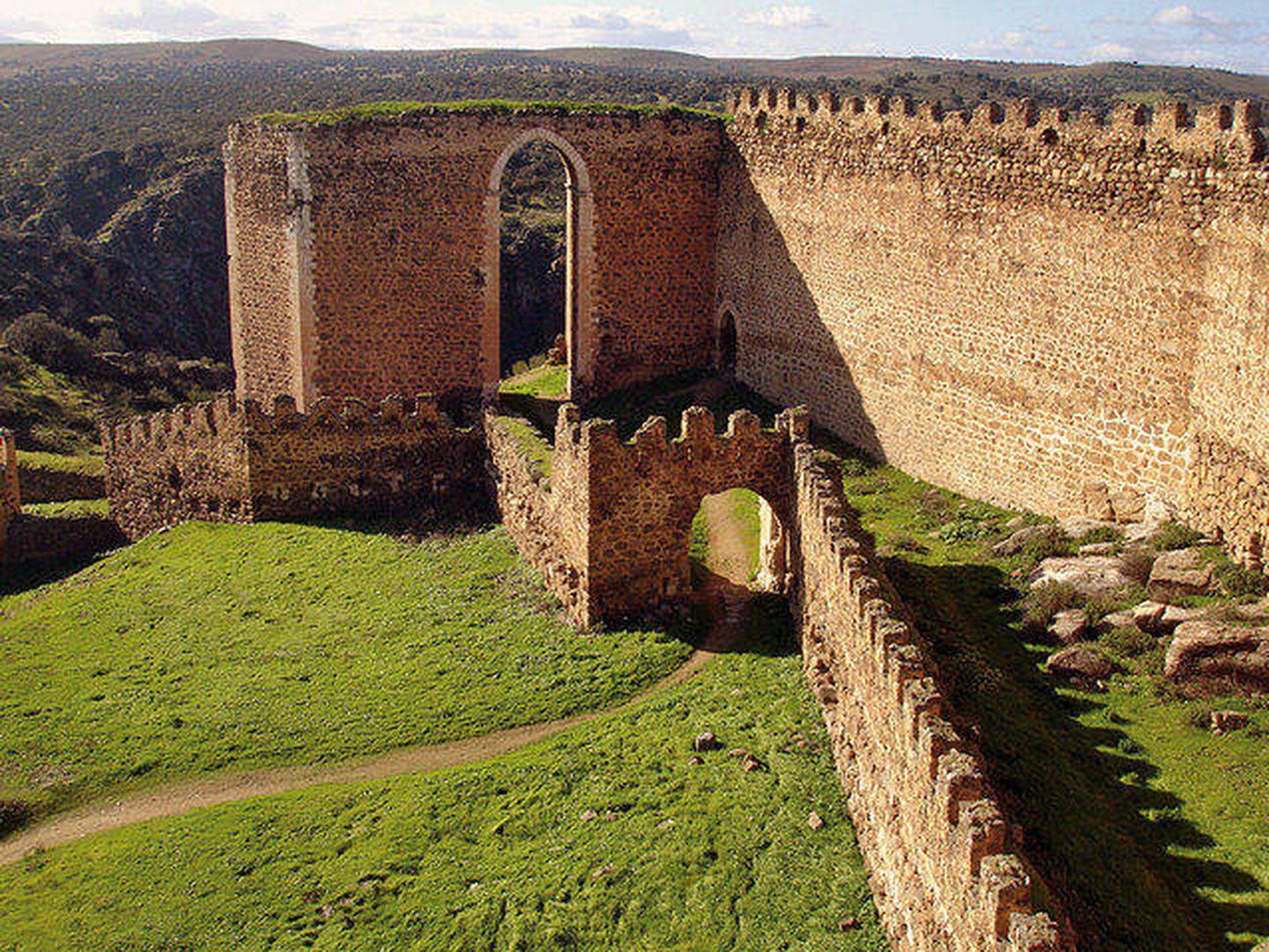 Castillo de San Martín de Montalbán (Toledo).