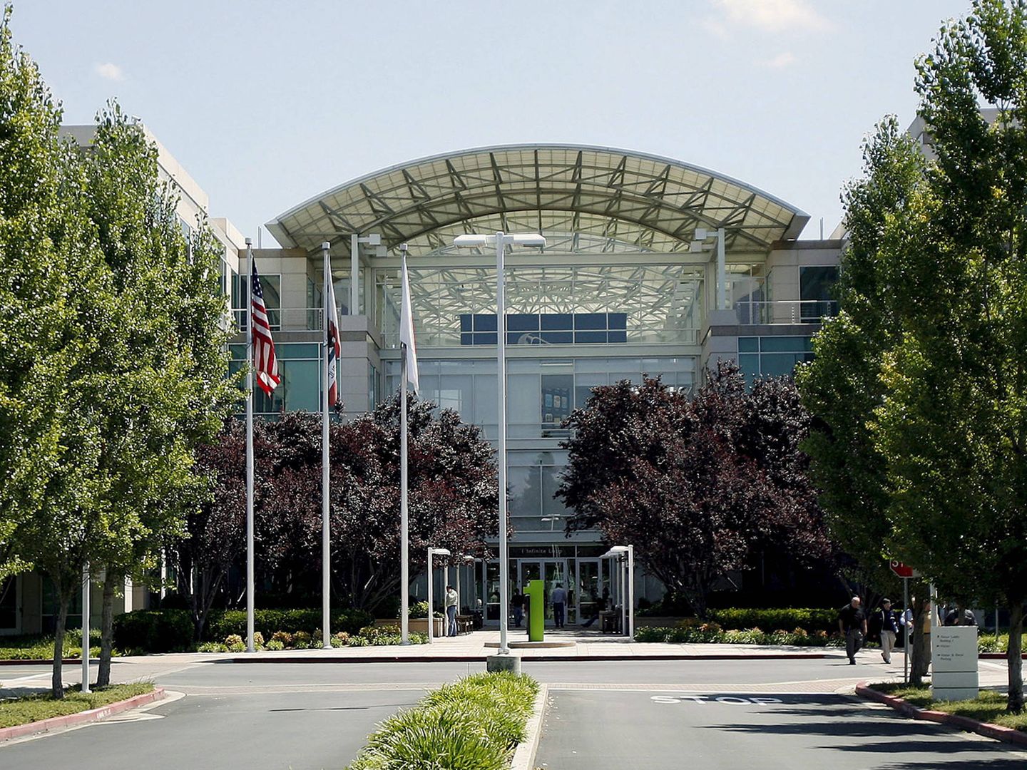 La sede central de Apple, en Cupertino