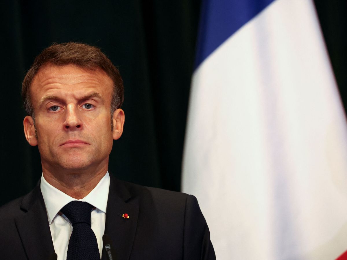 Foto: El presidente de Francia, Emmanuel Macron. (Reuters/Florian Goga)