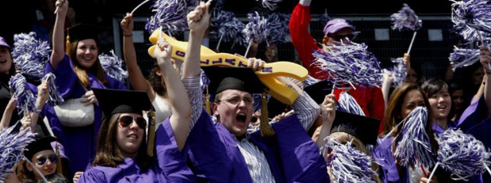 Foto: Los universitarios estadounidenses buscan su futuro lejos de EEUU