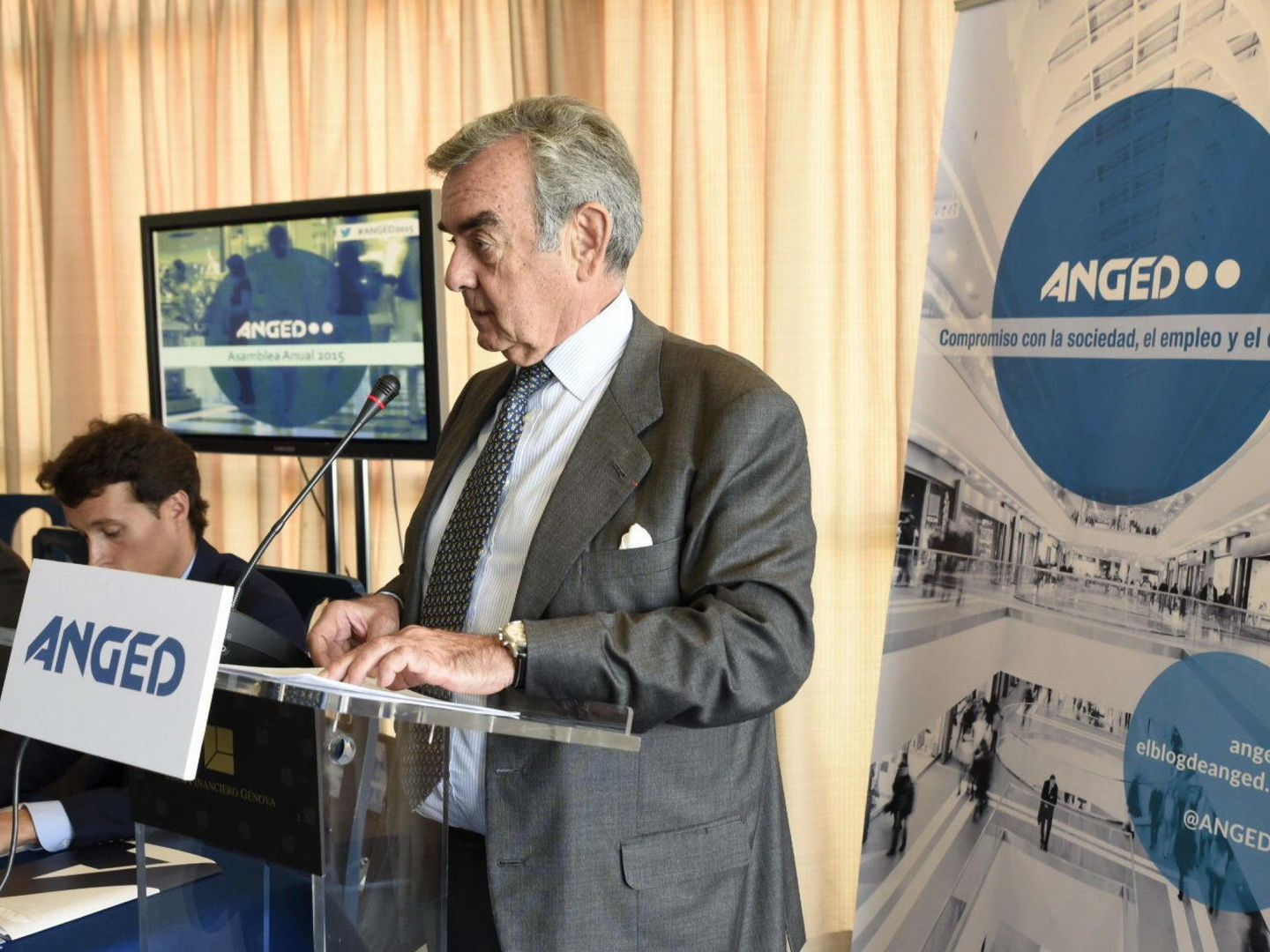 El presidente de la patronal de la gran distribución ANGED, Alfonso Merry del Val. (EFE)