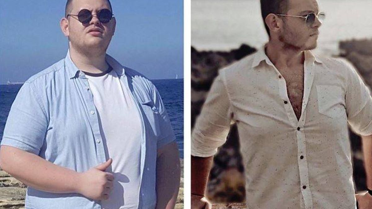 La dieta superfácil que ayudó a este hombre  a adelgazar 59 kilos