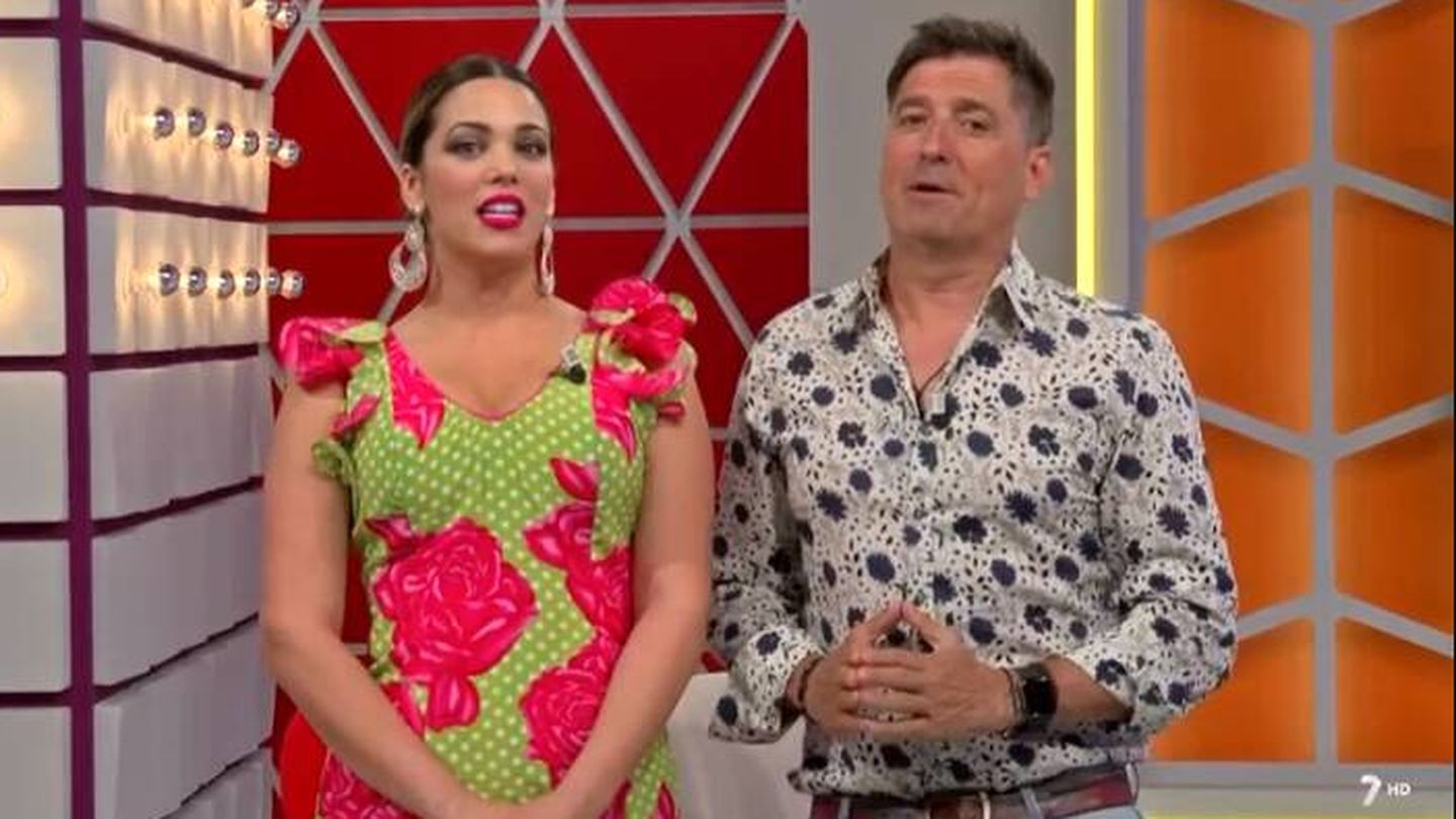 Los presentadores de 'Ailoviu', Antonio Hidalgo y María Garó. (7TV Región de Murcia)
