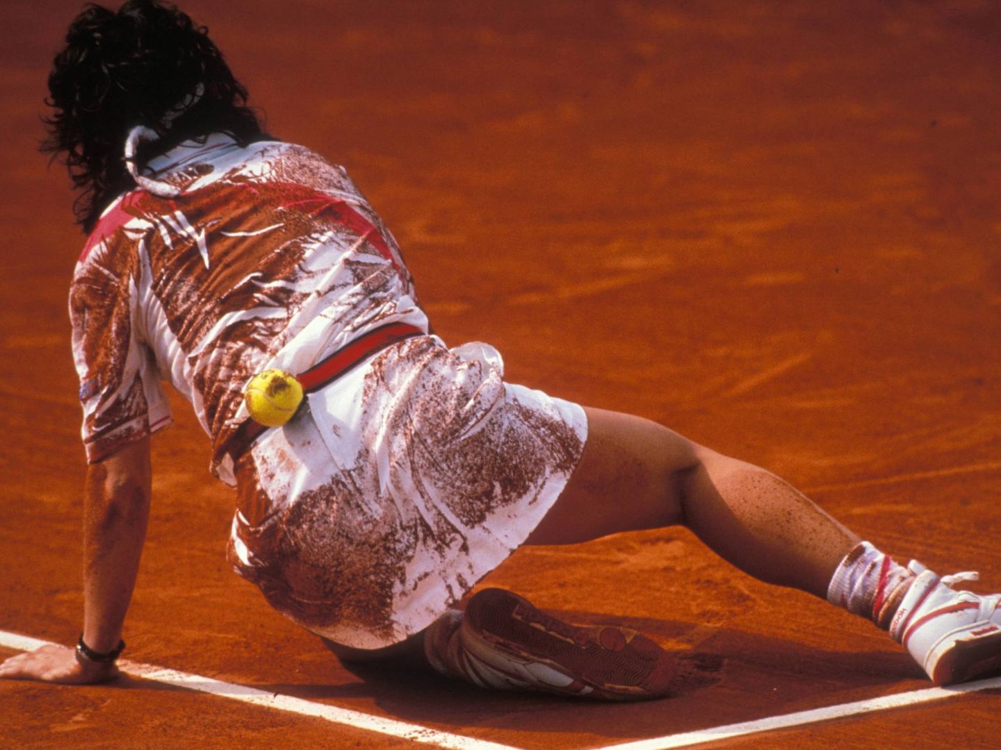 Arantxa, en Roland Garros. (Imago) 