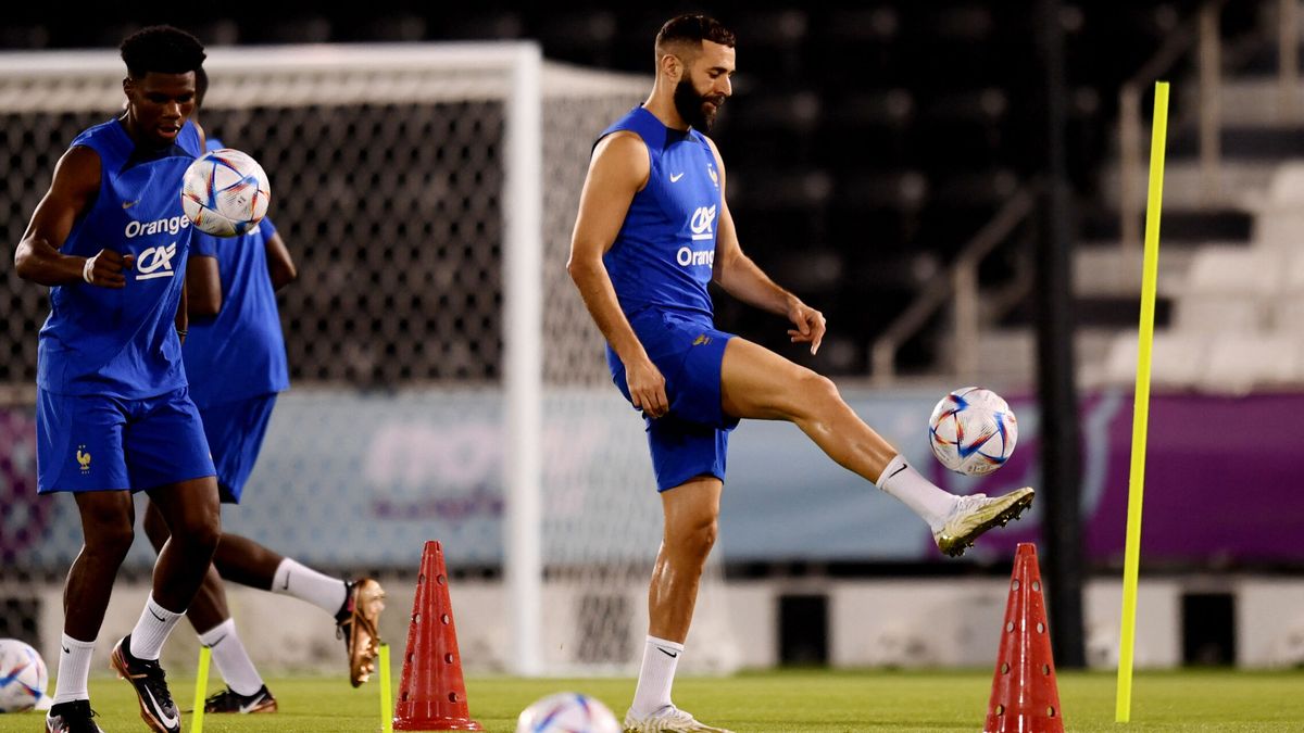 Benzema cae lesionado en el entrenamiento con Francia y se pierde el Mundial de Qatar