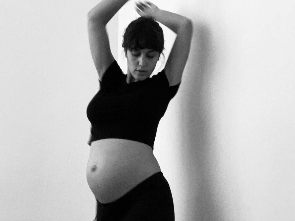 Foto: Megan Montaner, embarazada. (Instagram/@meganmontanerg)