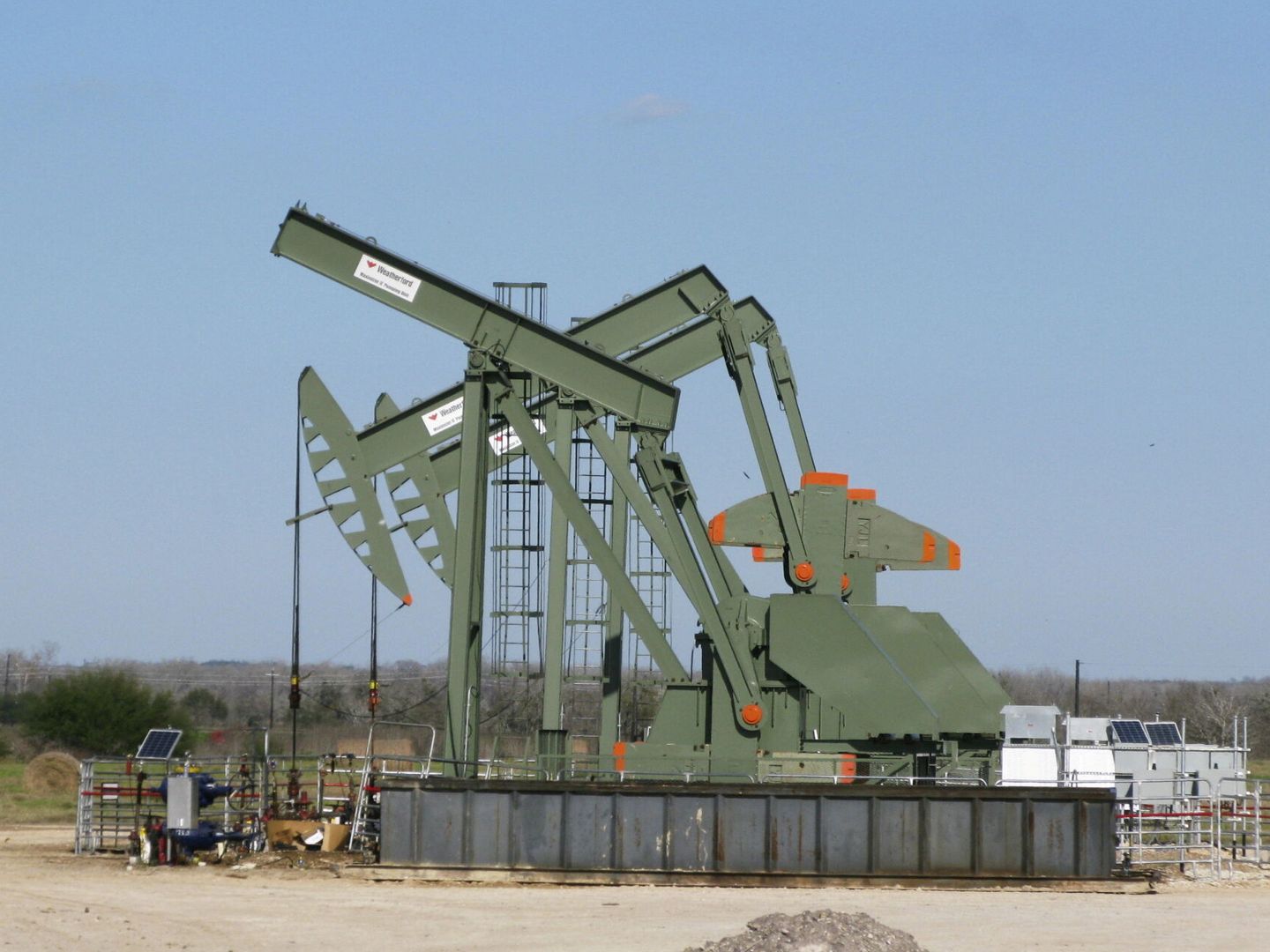Extracción de petróleo en Texas. (Reuters)