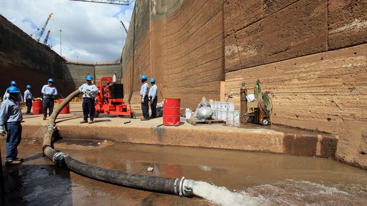 Termina la reparación de fisuras en las nuevas esclusas del Canal de Panamá 