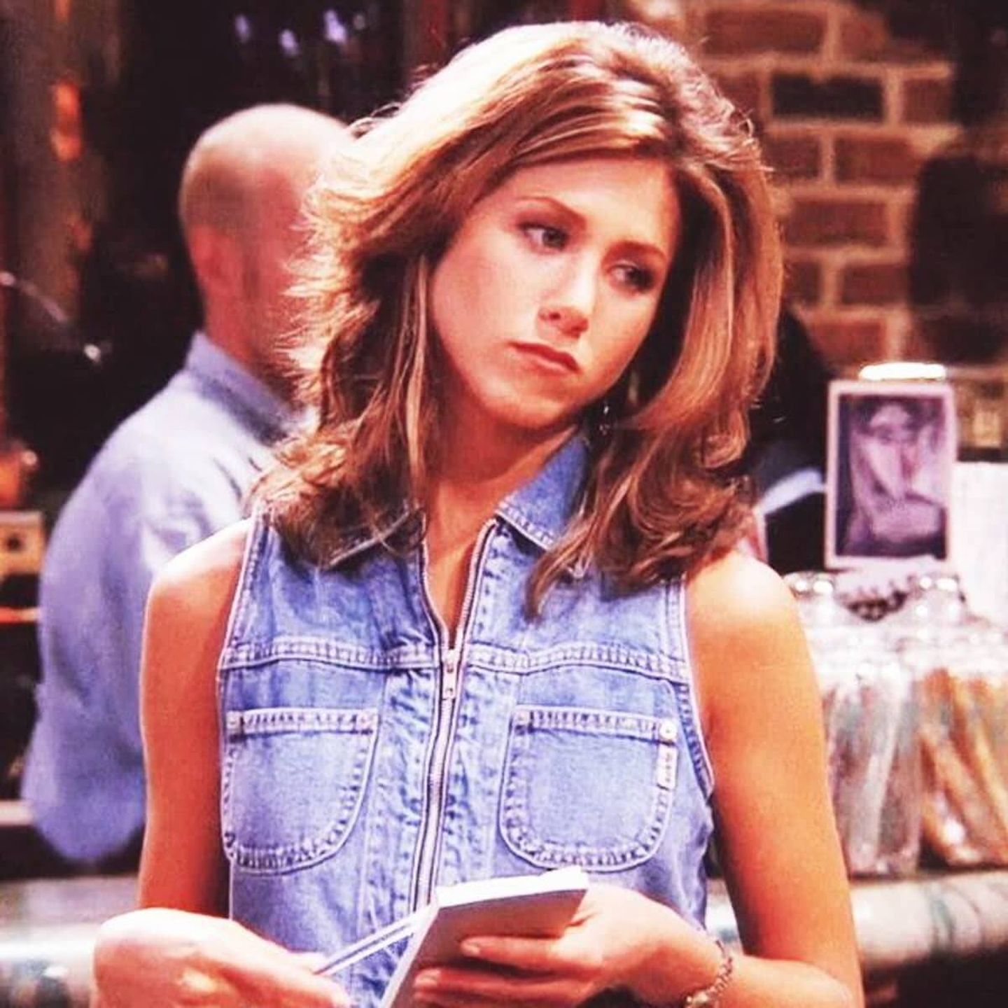 Jennifer Aniston como Rachel en 'Friends'. 