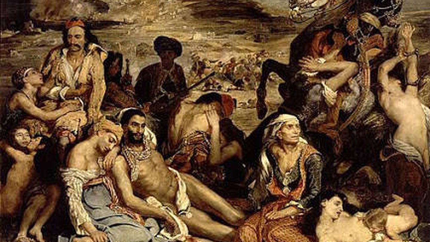 Delacroix - 'La matanza de Quíos'