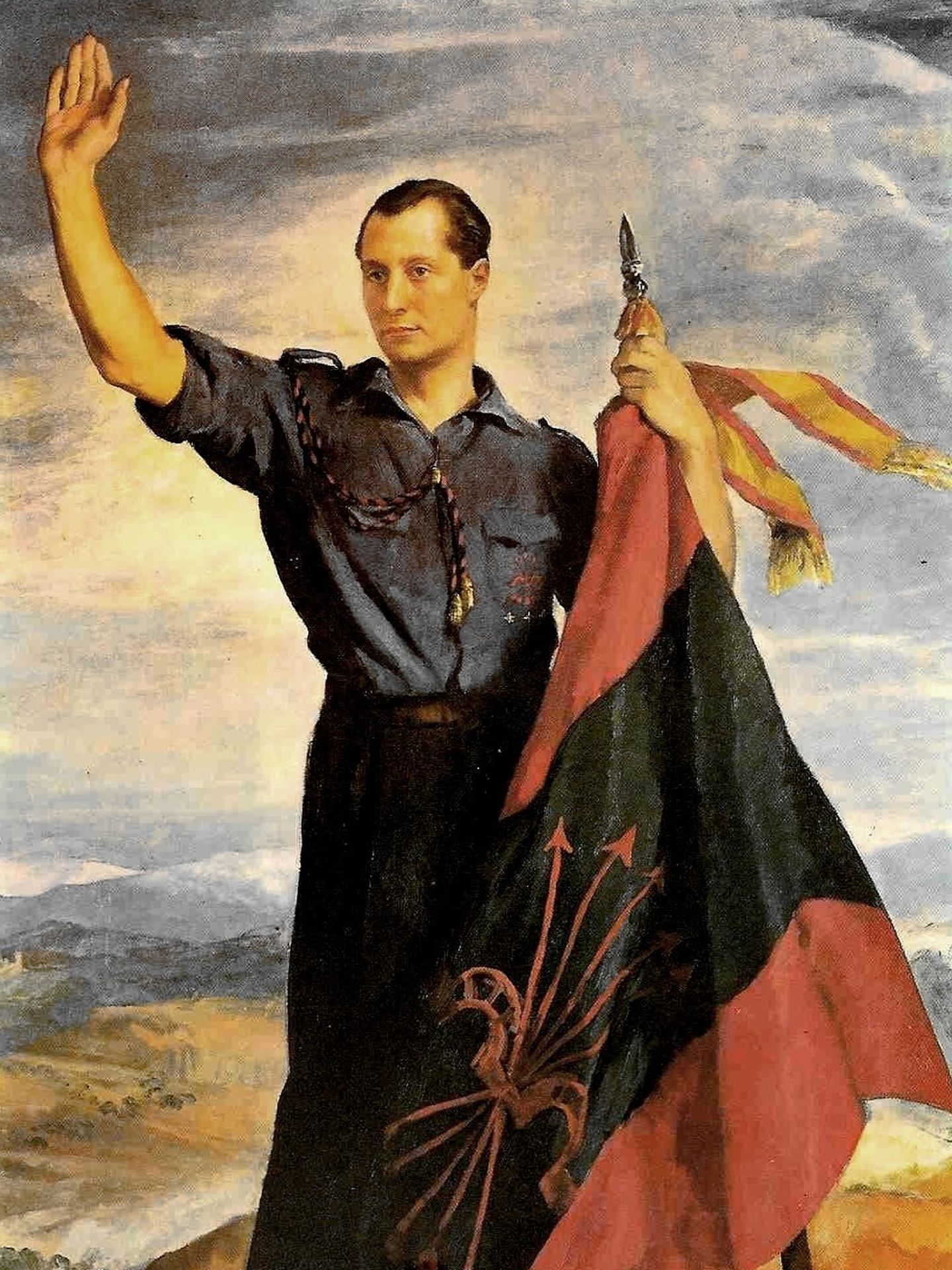 Cuadro de José Antonio Primo de Rivera.