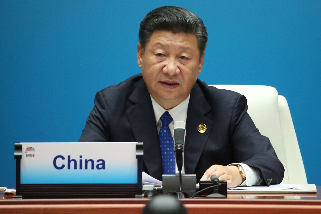 El presidente chino Xi Jinping durante la cumbre de los BRICS en Xiamen, el 5 de septiembre de 2017. (Reuters)