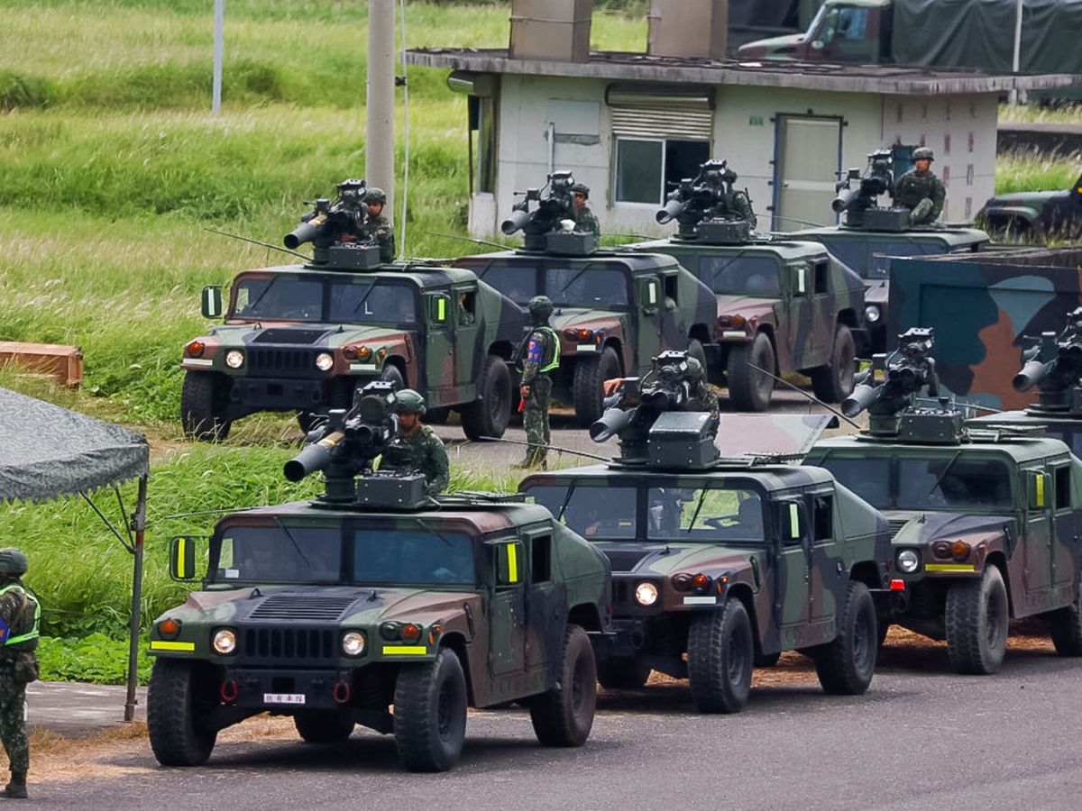 Foto: El ejército de Taiwan durante unas maniobras. (Reuters/Ann Wang)