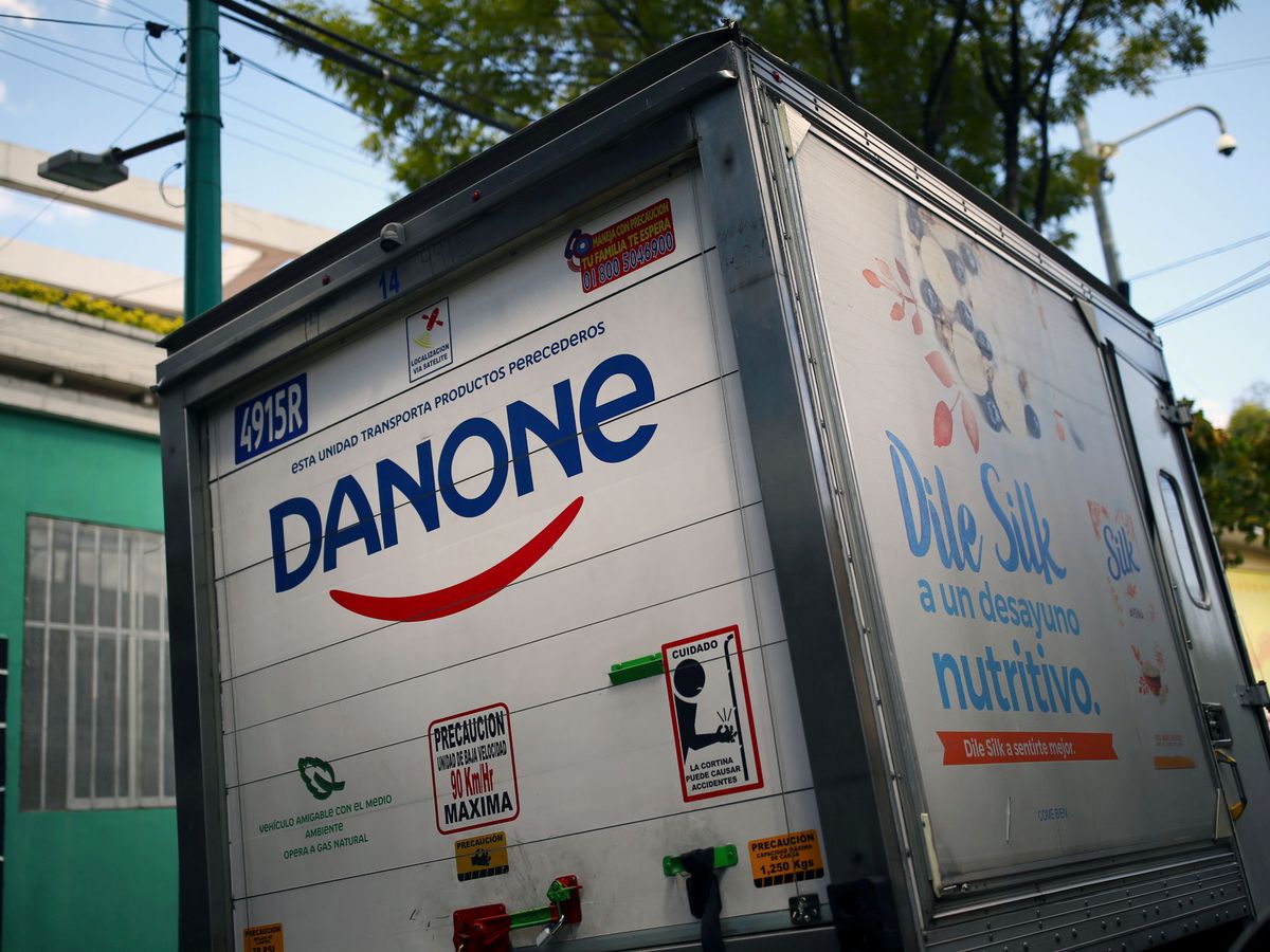 Foto: Camión de Danone