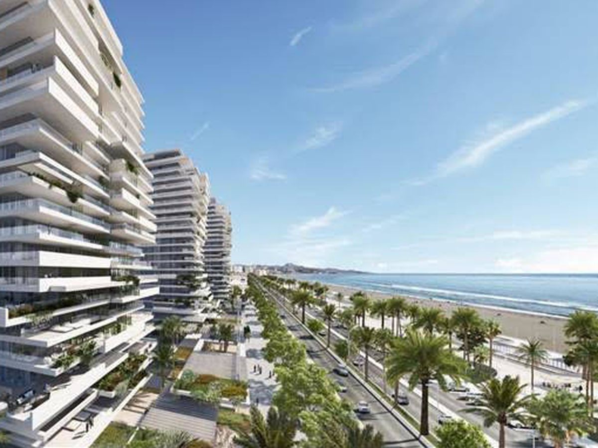 Foto: Recreación de Picasso Towers en Málaga. 